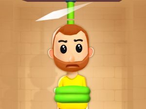 Rescue The Boy Rope to Exit