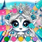 Royal Castles Coloring Page