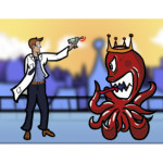 Scientist vs Aliens