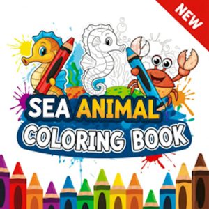 Sea Animal Coloring Book