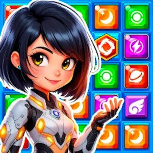 Secret Galaxy. Match-three