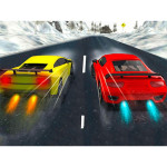 Snow Fast Hill Track Racing