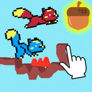 Squirrels and Acorn – Draw your level!