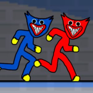 Stickman Huggy Party Duo