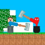 Stickman vs Noob Hammer