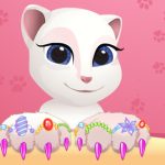 Talking Tom Angela Great Manicure