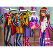 Tris Winter Fashion Dolly Dress Up