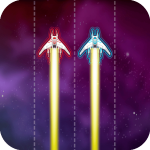 Twin Space Ships