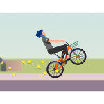 Wheelie Biker
