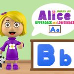 World of Alice Uppercase and Lowercase